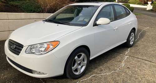 2007 Hyundai Elantra - Low miles, Clean, White, No Pets/Smoke - cars... for sale in Corvallis, OR