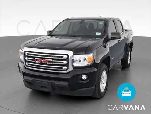 2016 GMC Canyon Crew Cab SLE Pickup 4D 5 ft pickup Black - FINANCE -... for sale in Madison, WI
