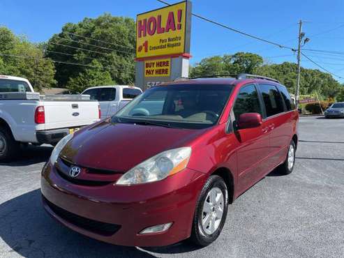 2008 Toyota Sienna XLE 4dr Mini Van Red - - by for sale in Austell, GA