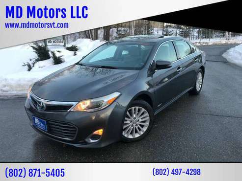 2013 TOYOTA AVALON HYBRID XLE - - by dealer - vehicle for sale in Williston, VT