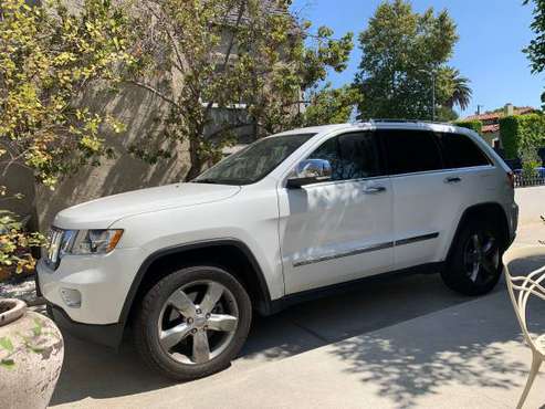 2013 Jeep Grand Cherokee Overland Edition - cars & trucks - by owner... for sale in Los Angeles, CA