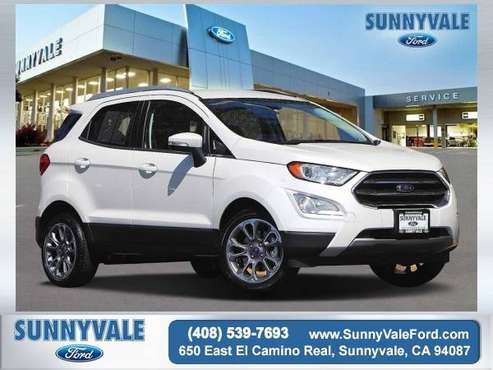 2021 Ford Ecosport Titanium - - by dealer - vehicle for sale in Sunnyvale, CA