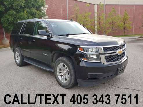 2018 CHEVROLET TAHOE LT 3RD ROW! LEATHER! NAV! LIKE NEW! MUST SEE! -... for sale in Norman, TX