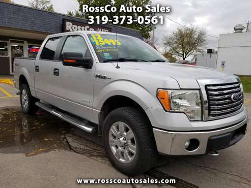 2012 Ford F-150 XLT SuperCrew 6.5-ft. Bed 4WD for sale in Cedar Rapids, IA