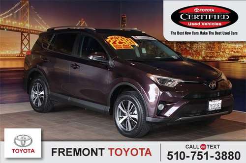 *2017* *Toyota* *RAV4* *XLE* - cars & trucks - by dealer - vehicle... for sale in Fremont, CA
