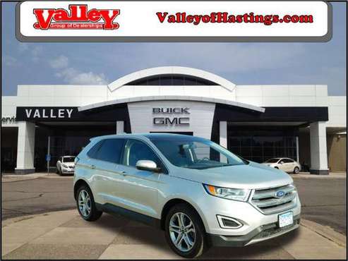 2017 Ford Edge Titanium $1,000 Down Deliver's! - cars & trucks - by... for sale in Hastings, MN