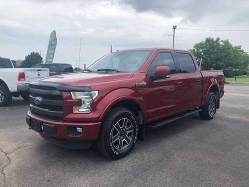 2016 Ford F-150 Lariat 4x4 4dr SuperCrew 5.5 ft. SB for sale in Lowell, AR