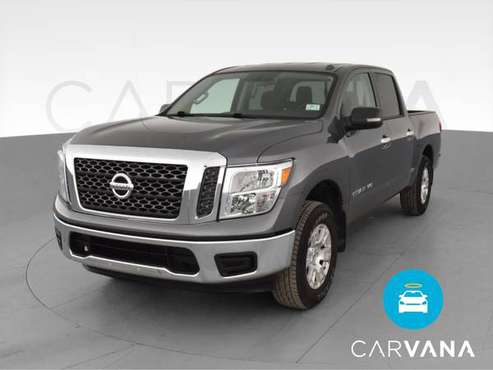 2018 Nissan Titan Crew Cab SV Pickup 4D 5 1/2 ft pickup Gray -... for sale in Brooklyn, NY