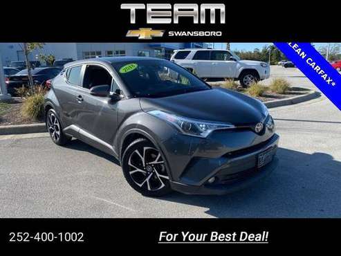 2018 Toyota CHR XLE suv Gray - cars & trucks - by dealer - vehicle... for sale in Swansboro, NC
