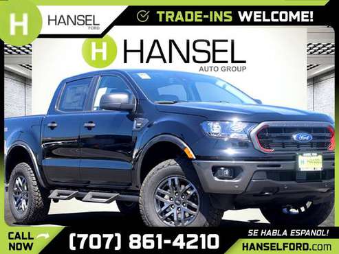 2021 Ford Ranger XLTCrew Cab FOR ONLY 824/mo! - - by for sale in Santa Rosa, CA