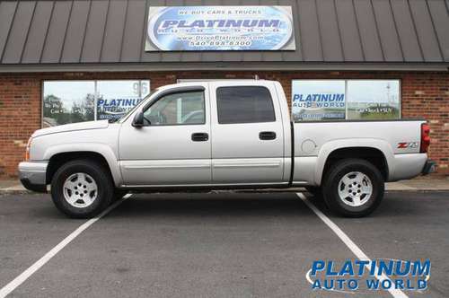 2007 CHEVROLET 1500 CREW CAB 4X4 - cars & trucks - by dealer -... for sale in Fredericksburg, District Of Columbia