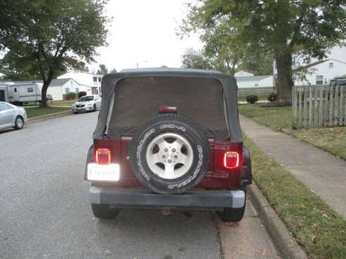 2003 Jeep Wrangler Sport for sale in Hampton, VA