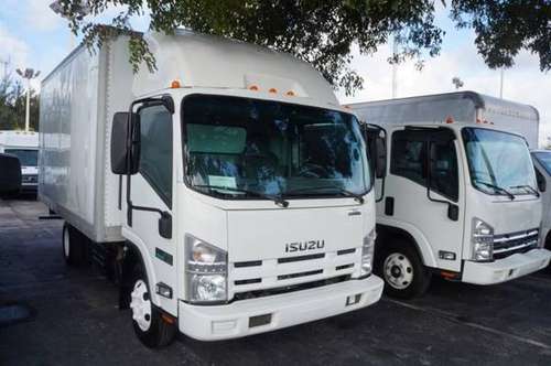2013 Isuzu NPR 14' box truck for sale in Miami, FL