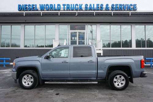 2015 GMC Sierra 1500 SLE 4x4 4dr Crew Cab 5 8 ft SB Diesel Truck for sale in Plaistow, NY
