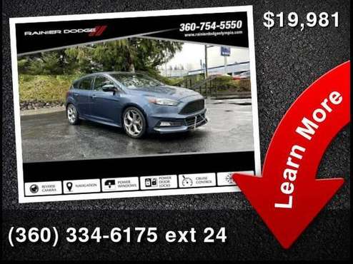 2018 Ford Focus ST - To Text About Vehicle, Price and Payment O for sale in Olympia, WA