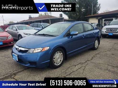 2010 Honda Civic Hybrid FOR ONLY 153/mo! - - by for sale in Cincinnati, OH