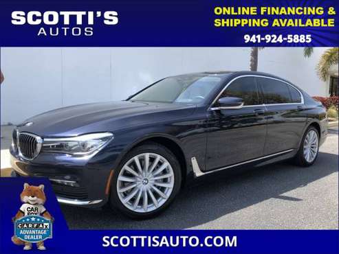 2018 BMW 7 Series 740i ONLY 32K MILES FACTORY WARRANTY IMPERIAL for sale in Sarasota, FL
