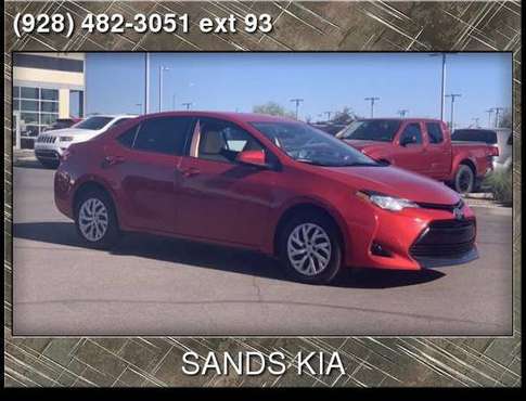 2017 Toyota Corolla -- Call and Make Offer - cars & trucks - by... for sale in Surprise, AZ