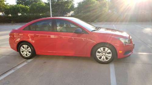 2014 Chevrolet Cruze LS Red for sale in Mansfield, TX