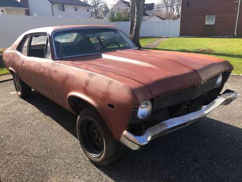 1969 Chevy Nova Project - cars & trucks - by owner - vehicle... for sale in Deer Park, NY