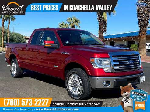 2014 Ford F-150 88,000 MILES 1 OWENR Lariat Pickup on SALE NOW! -... for sale in Palm Desert , CA