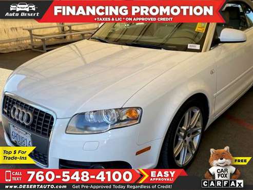 2009 Audi A4 A 4 A-4 2 0T 2 0 T 2 0-T Special Edition Only 234/mo! for sale in Palm Desert , CA