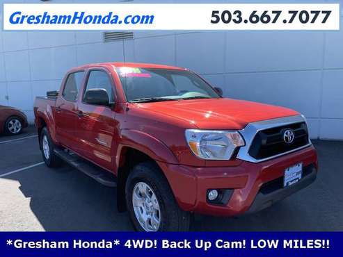 2015 Toyota Tacoma Base 4x4 4WD Truck Double Cab - cars & trucks -... for sale in Gresham, OR