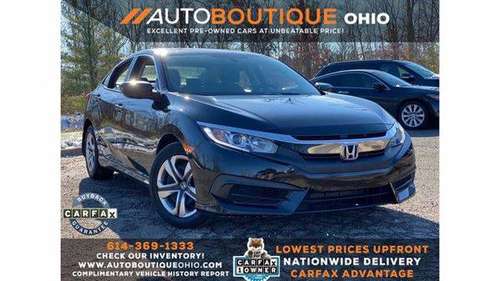 2017 Honda Civic Sedan LX - LOWEST PRICES UPFRONT! - cars & trucks -... for sale in Columbus, OH