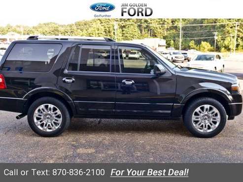 2014 Ford Expedition Limited suv Black for sale in Camden, AR