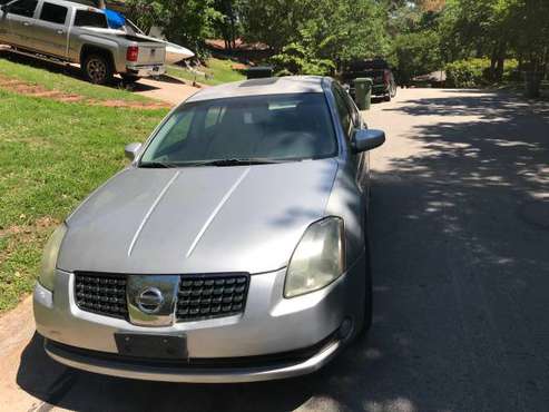 2004 Nissan Maxima 170k need some work but it starts start - cars & for sale in North Richland Hills, TX