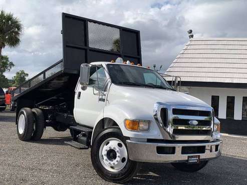 2008 Ford F-650 Flatbed Dump Truck Extra Low Miles for sale in GA