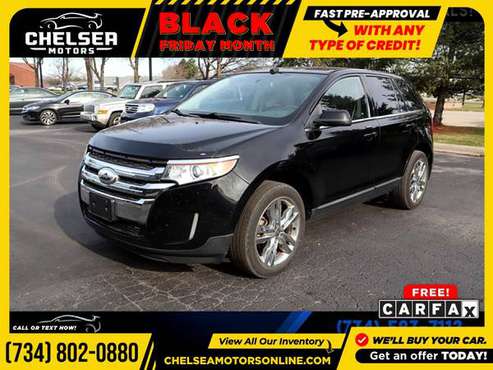 $191/mo - 2011 Ford *Edge* *Limited* *AWD* *Wagon* - Easy Financing!... for sale in Chelsea, MI