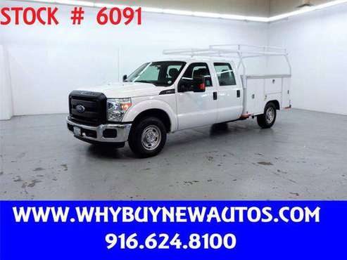 2016 Ford F250 Utility ~ Crew Cab ~ Only 14K Miles! for sale in Rocklin, CA