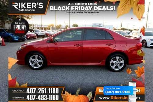 2013 Toyota Corolla S 5-Speed MT - cars & trucks - by dealer -... for sale in Orlando, FL