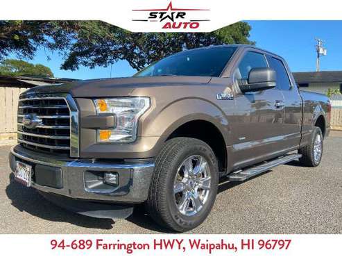 AUTO DEALS 2015 Ford F150 XLT Pickup 4D 6 1/2ft Carfax One Owner for sale in STAR AUTO WAIPAHU: 94-689 Farrington Hwy, HI