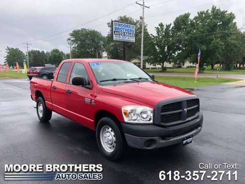 2008 Dodge Ram 3500 2WD Quad Cab 140.5 ST - cars & trucks - by... for sale in Pinckneyville, IN