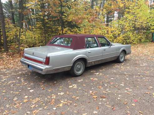 1988 Lincoln Town car for sale in Manitowish Waters, WI