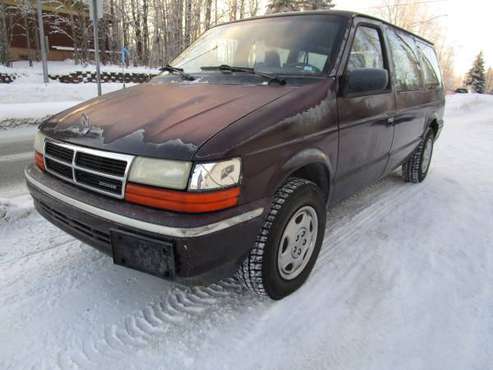 1991 Dodge Grand Caravan SE FWD w/only 107k miles BRAND NEW for sale in Anchorage, AK