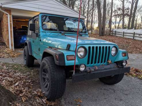 1997 Jeep Wrangler 2.4L - cars & trucks - by owner - vehicle... for sale in Temperance, OH