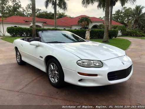 2001 Chevrolet Camaro Z28 Convertible - Very Clean, Leather, LS V8,... for sale in Naples, FL