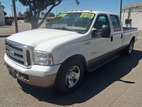 2005 FORD F350 XLT CREW CAB DIESEL ! LOW MILES , FINAL PRICE ! for sale in Redding, CA