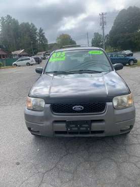 $495 down- $70 weekly payments! 2001 Ford Escape 4X4, low miles!! for sale in Arden, NC