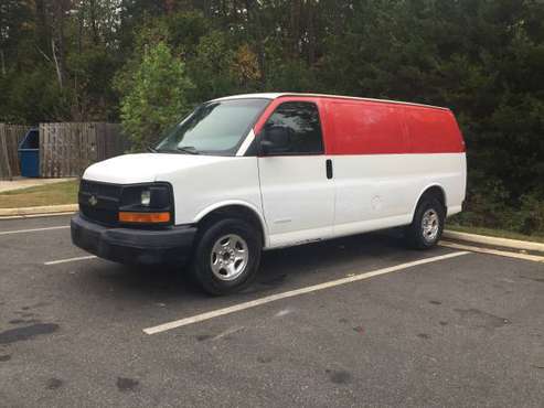2003 Chevrolet Express Cargo Work Van for sale in Fredericksburg, VA
