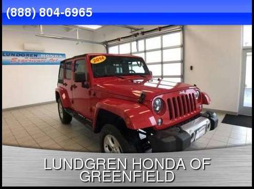 2014 Jeep Wrangler Unlimited Sahara - - by dealer for sale in Greenfield, MA