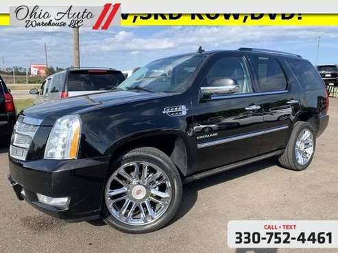 2013 Cadillac Escalade Platinum Edition AWD Navi Tv/DVD Sunroof 3rd Ro for sale in Canton, OH