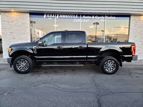 2017 FORD F250 SUPERDUTY CREW LARIAT 6 7 DIESEL - - by for sale in Billings, MT