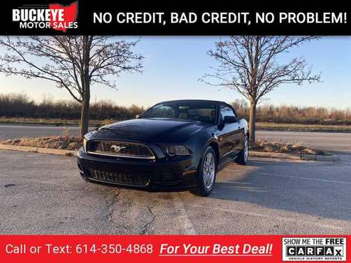 2013 Ford Mustang V6 coupe Black - cars & trucks - by dealer -... for sale in Columbus, OH