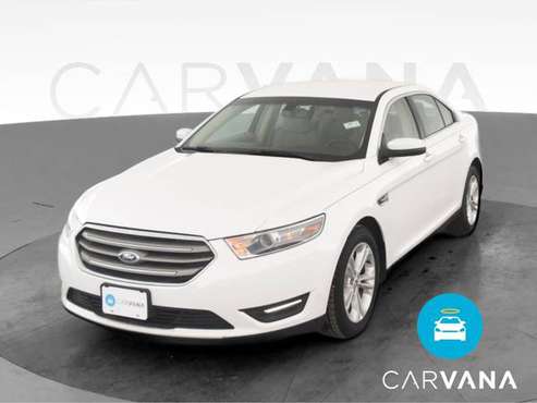 2014 Ford Taurus SEL Sedan 4D sedan White - FINANCE ONLINE - cars &... for sale in San Bruno, CA