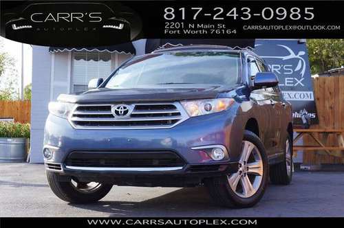 2013 Toyota Highlander Limited 4WD 1 OWNER CLEAN HISTORY REPORT -... for sale in Fort Worth, TX