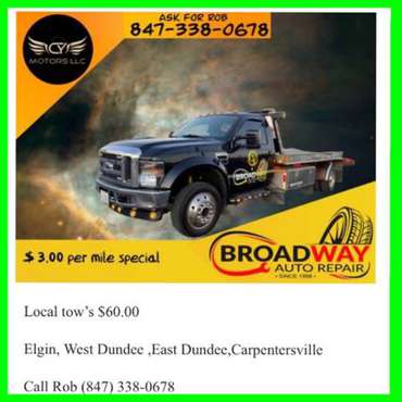 All day towing services! - cars & trucks - by owner - vehicle... for sale in ELBURN, IL